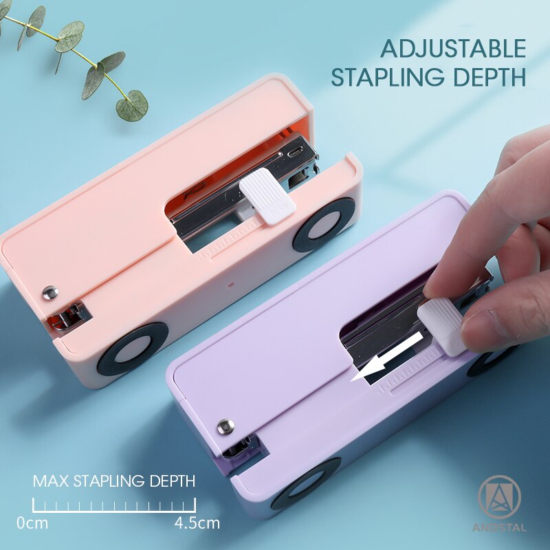M&amp;G Multi-function Modern Stapler With Staples Room 25 Sheets Effortless Paper Book Binding Stapling Machine Office Supplies