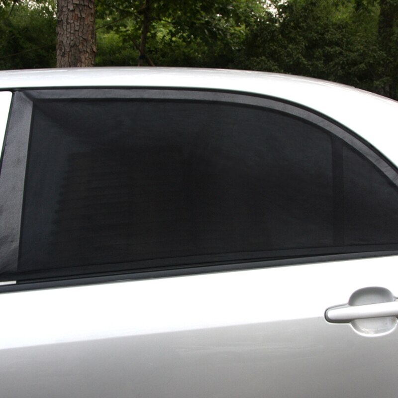 2xCar Window Cover Sunshade Curtain UV Protection Shield Visor Mesh Dust G8TE