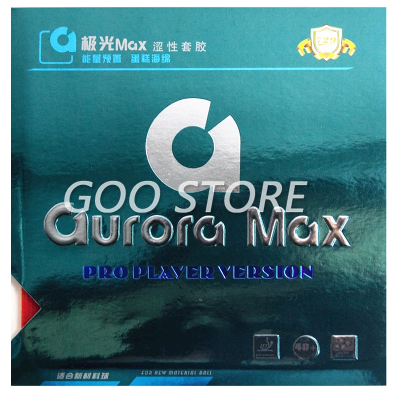 Friendship 729 Aurora MAX Table Tennis Rubber (Aurora PRO) 729 Ping Pong Bat Sponge Cover
