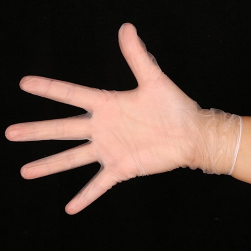 Guantes de limpieza para la cocina, de látex y vinilo, multiusos, desechables, para lavar platos, para el hogar, 10 pares