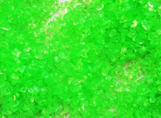 250g Colorful Glass Sand Mosaic Tile DIY Mosaic Craft Materials Handmade Mosaic Making Glass Tile Fillers of Fish Tank: 250g Green