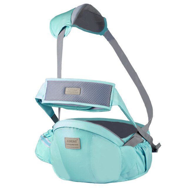 Ergonomische Draagzak Baby Baby Heupdrager Taille Carrier Voorkant Ergonomische Kangoeroe Draagdoek Draagdoek Voor Baby Reizen 0-48M: Green