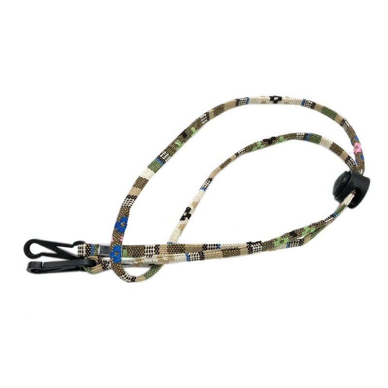 1Pcs Adjustable Face Mask Hanging Rope Face Mask Lanyard Anti-Lost Disposable Mask Holder Traceless Ear Hanging Rope: Antique Zinc