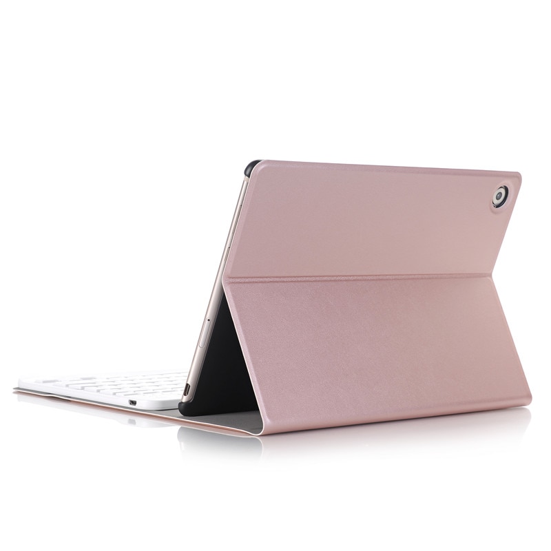 De Lujo funda de teclado para Huawei MediaPad M5 10 10,8 "Funda de cuero Soporte de teclado con Bluetooth Tablet caso de Huawei M5 Pro 10,8