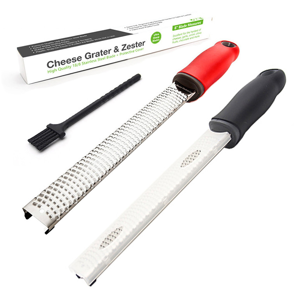 Râpe à fromage durs au chocolat, en acier inoxydable, multi-usages, noix de muscade, épices, fromage, cannelle, agrumes, poignée ergonomique