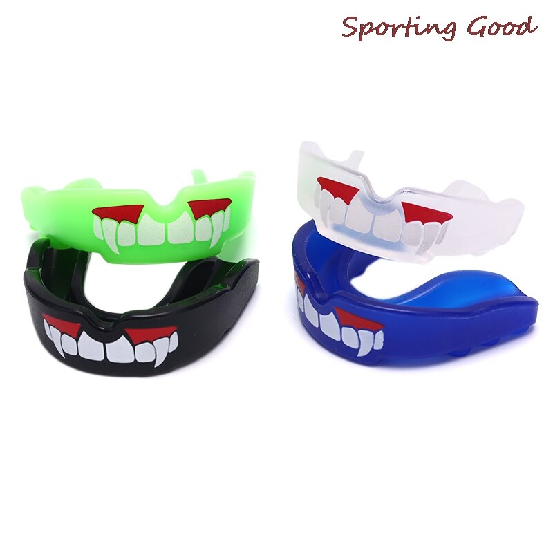 Adult Fang Mouthguard Taekwondo Muay Thai Teeth Protector Football Basketball Boxing Mouth Safety Mouth Guard Oral Teeth Protect