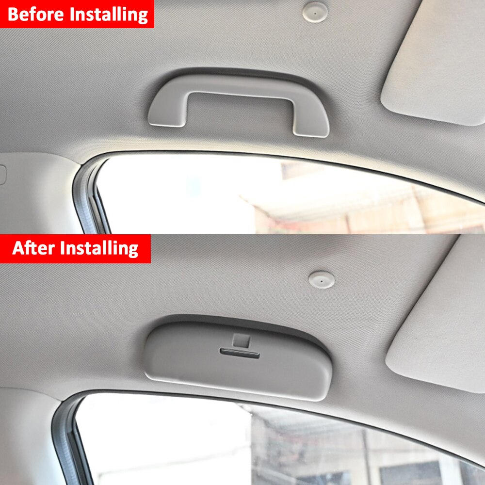 Visor Organizer Eyeglass Case Car Sunglasses Holder Clip Eyewear