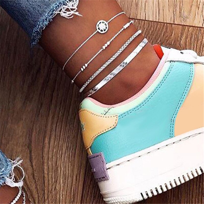 Bracelet de cheville papillon bohémien pour femmes, Vintage, bijou de cheville, avec perles à pompon, fait à la main, perle, pour pied: 51475