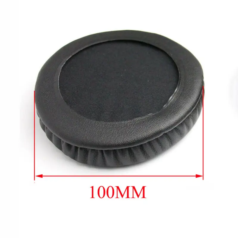 Ersatz-Ohrpolster, Ohrenschützer, ultraweiches Schwammkissen für 50 55 60 65 70 75 80 85 90 95 100 105 mm Kopfhörer, Headset-Ohrpolster: Schnee