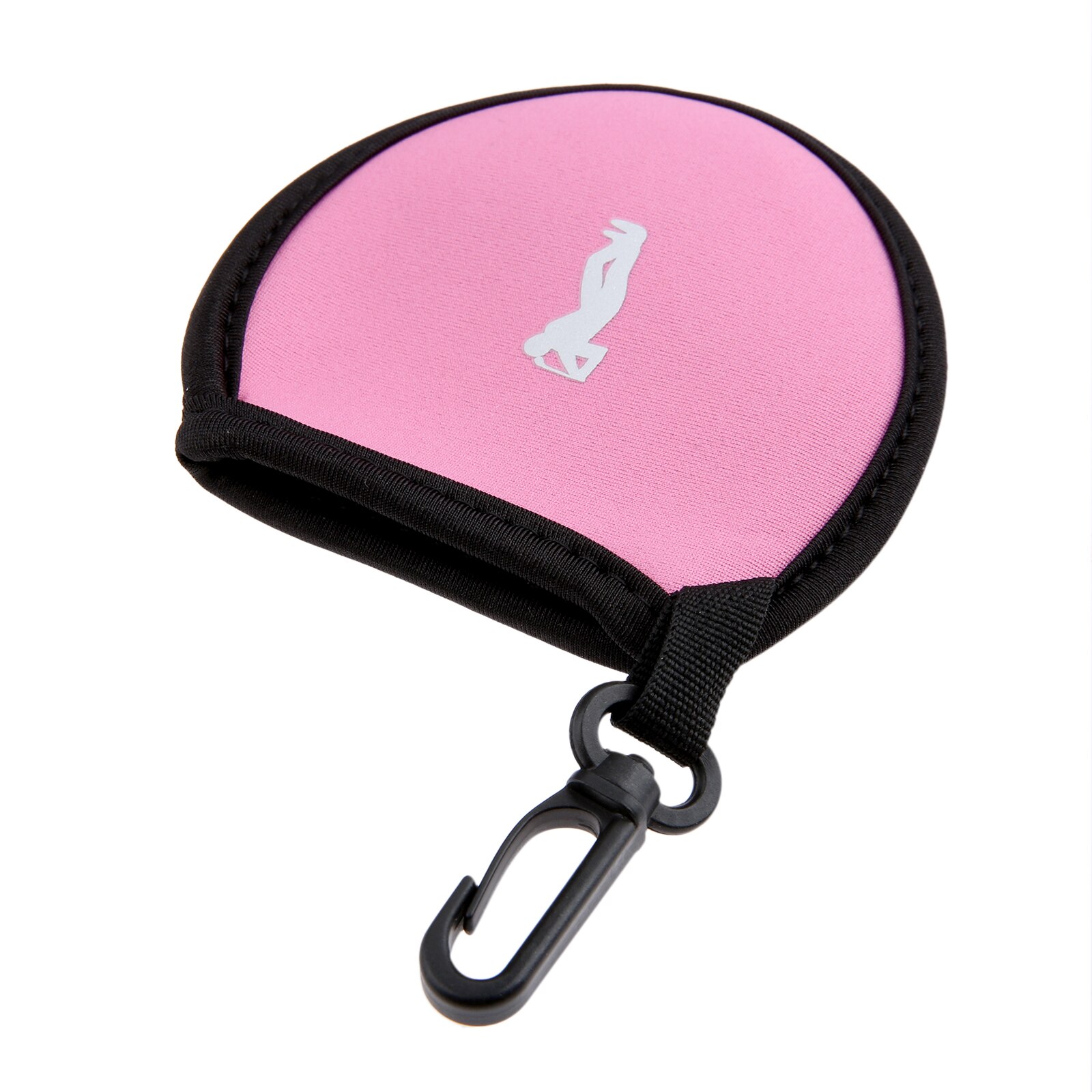 Bolsas portátiles de neopreno para pelotas de Golf, soporte de tee de Golf, bolsa de almacenamiento con Clip de cintura pequeña, soporte de hasta 2 pelotas para accesorios de entrenamiento