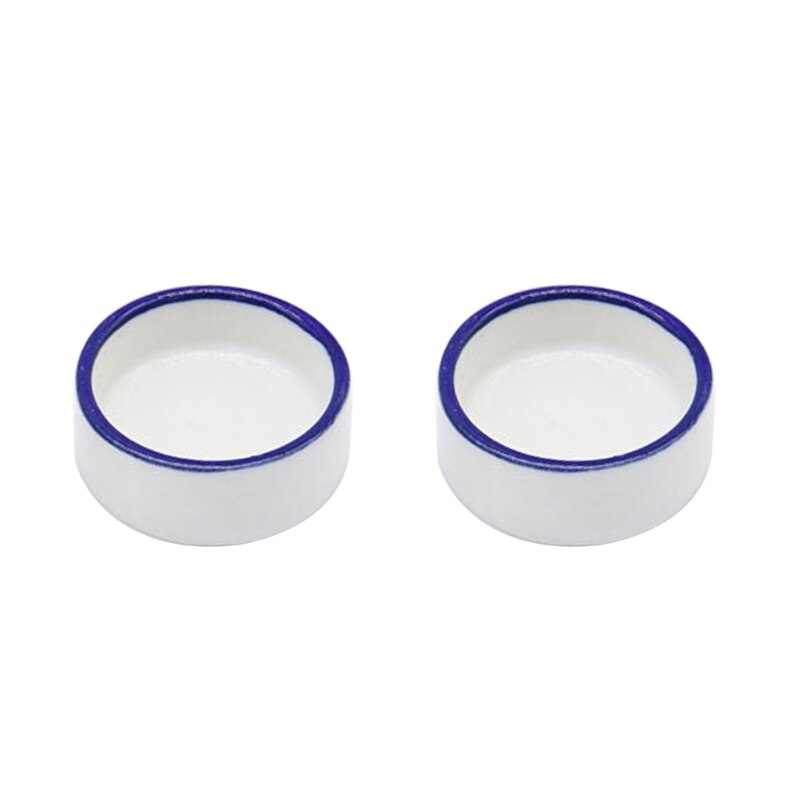 Reptile Food Bowl Lizard Gecko Food Water Dish Bearded Dragon Feeding Dish Ceramics Worm Dish for Lizard Anoles Spiders