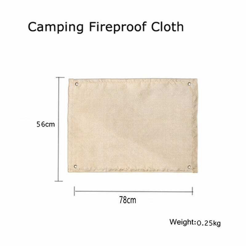 Draagbare Camping Tent Houtkachel Ultralight Houtkachel Met Schoorsteen Leidingen Multifunctionele Wandelen Koken Brandhout Kachel: antiflaming cloth B
