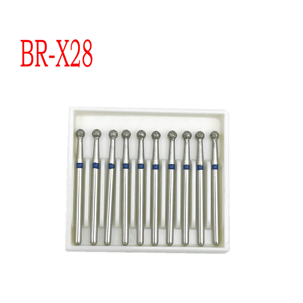 5/10pcs Extra Long Dental Diamond Burs FG Diamond 1.6mm Shank for High Speed Handpiece Burs Dentist Tools