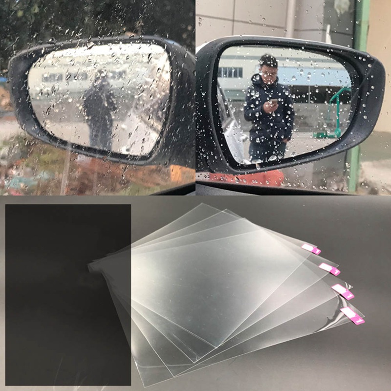 Rétroviseur de voiture transparent | Autocollants de protection, Anti-brouillard, étanche à la pluie, pour fenêtre, Film de protection, pour rétroviseur de voiture