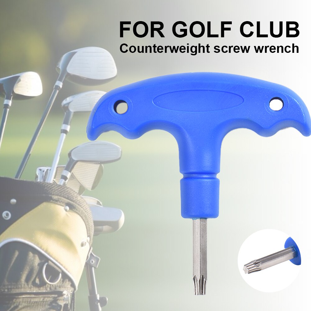 Universal Blue Momentsleutels Golf Wrench Met Gaten Golf Wrench Gewichten Gereedschap Voor Callaway Ping Voor Taylormades Voor Titleists