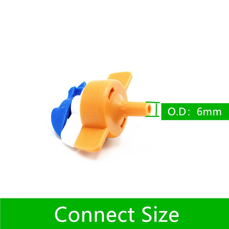 360Degree Rotary Sprinkler With Barb Connector Watering Sprayer Gardening Irrigation Agricultural Sprinkler Drip Fittings