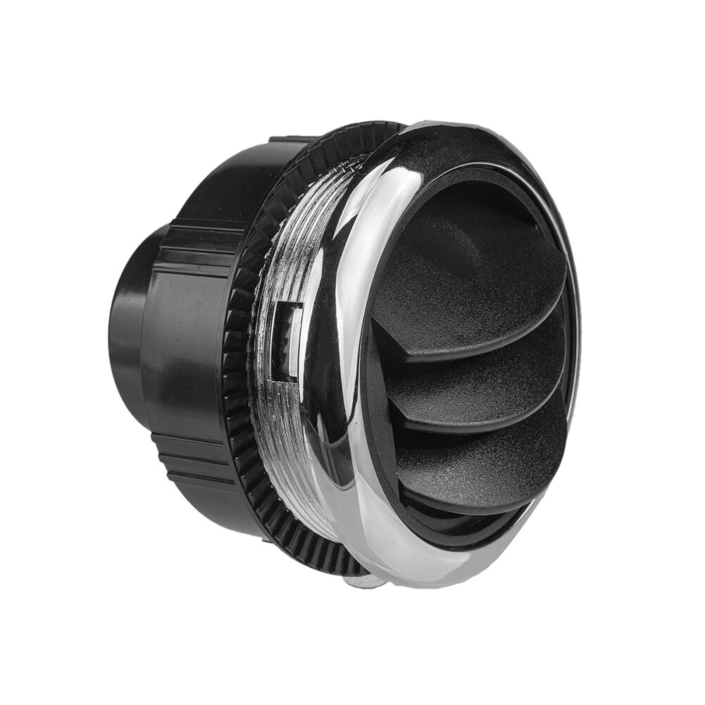 75mm 46mm Air Vent Universal Air Conditioning Outlet with Chrome for RV Bus Air Conditioner Vent Replacement Car Accessories