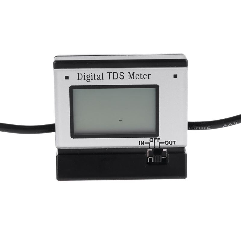 Digital TDS Meter 0-1999PPM Water Monitor Tester Dual Way High Level Probe 1mg/L PPM Accuracy +/-2%