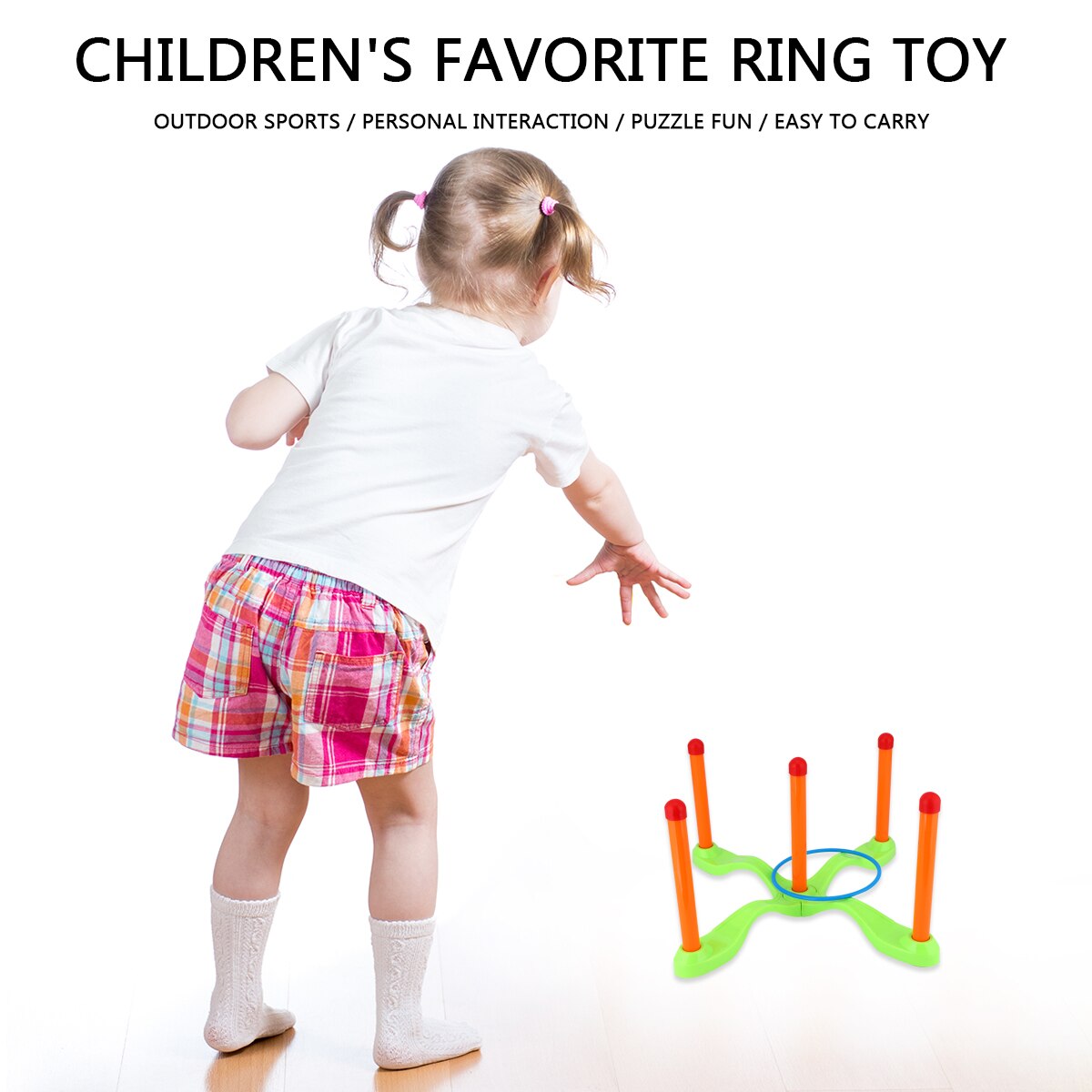 1 Set Kinder Ring Werfen Spielzeug Interessant Ring Werfen Spiel Spielzeug Werfen Ring Spielzeug