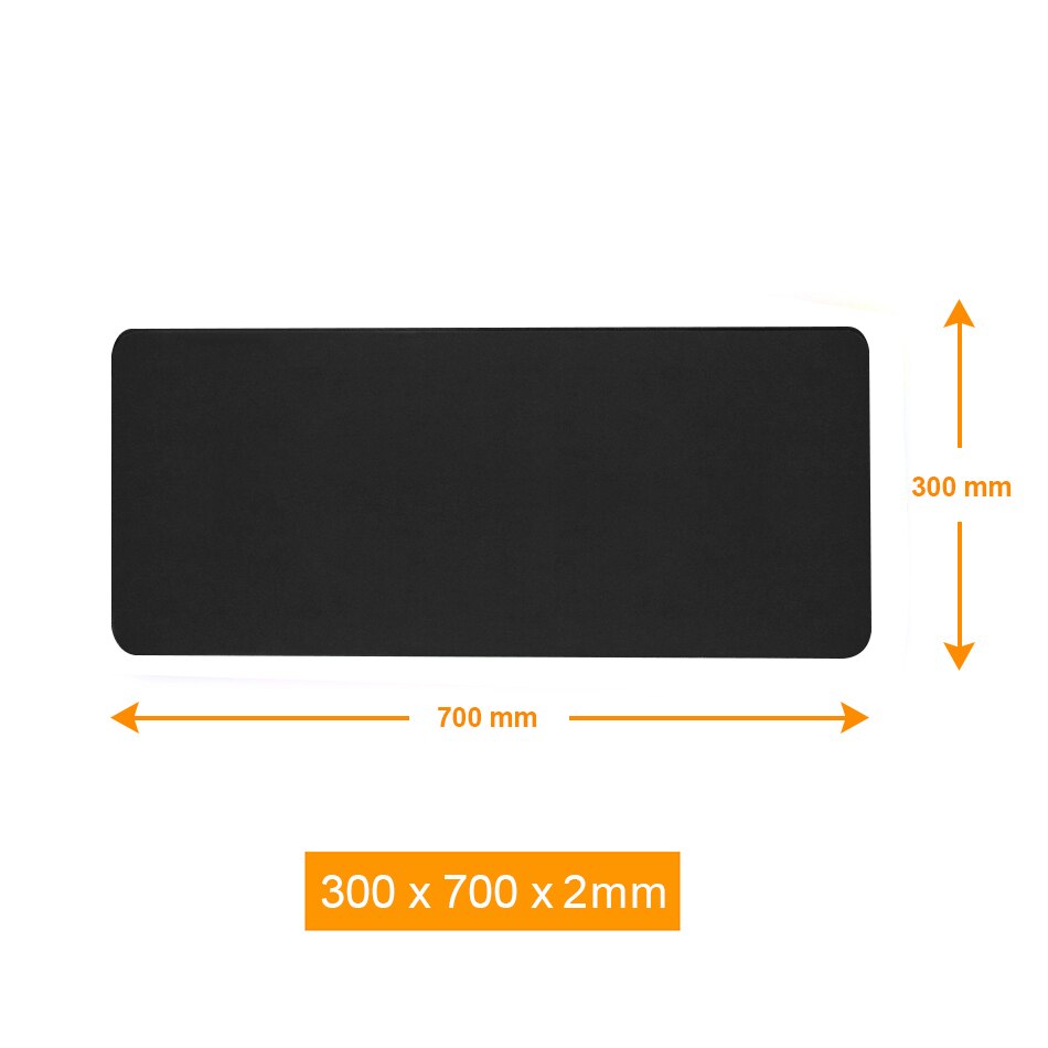 Alfombrilla de ratón RGB personalizada para Gaming alfombrilla de ratón para Gaming, color negro, LED, XXL Alfombrillas grandes de ratón, gran alfombra de escritorio con Teclado retroiluminado de 90x40mm: Non-RGB 300x700x2mm