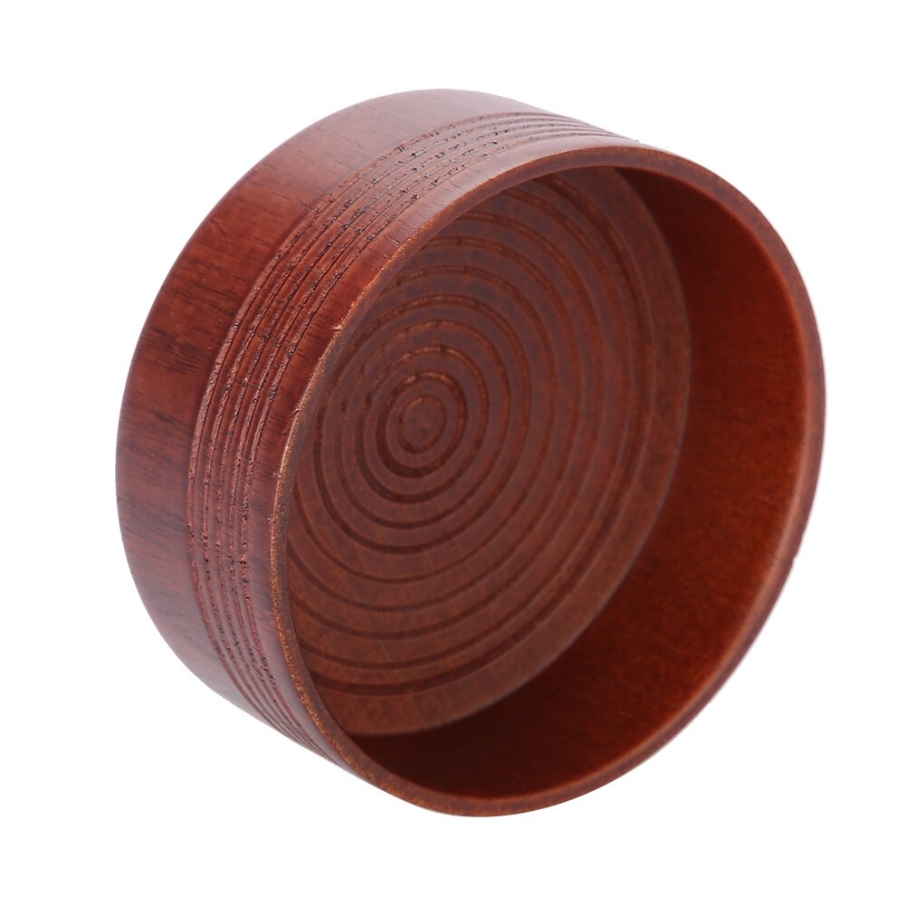 Wooden Shaving Soap Bowl Cup Mug Tools Natural for Man Shaver Razor Cleansing Foam Round