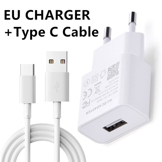 18W Schnelle Ladegerät 3A USB Zauberstab Adapter Typ C Mikro Ladung Telefon Kabel Für Huawei P30 P Clever Z xiaomi Poco x3 Redmi 9 7A Ehre 9X: Ladegerät-1M Typ c