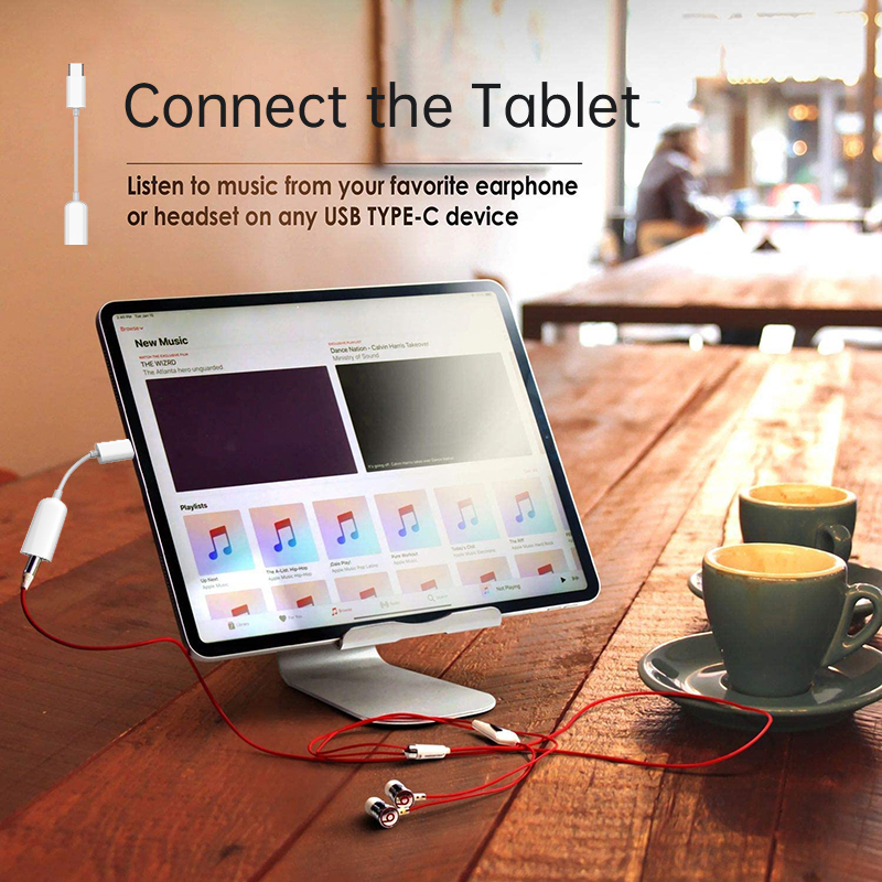 Oryginalny rodzaj Usb C robić 3.5mm Jacek kabel adaptera audio Aux dla Xiaomi Mi 12 11 9 zawodowiec Redmi K40 Podkładka 5 słuchawki konwerter Dac Tipo