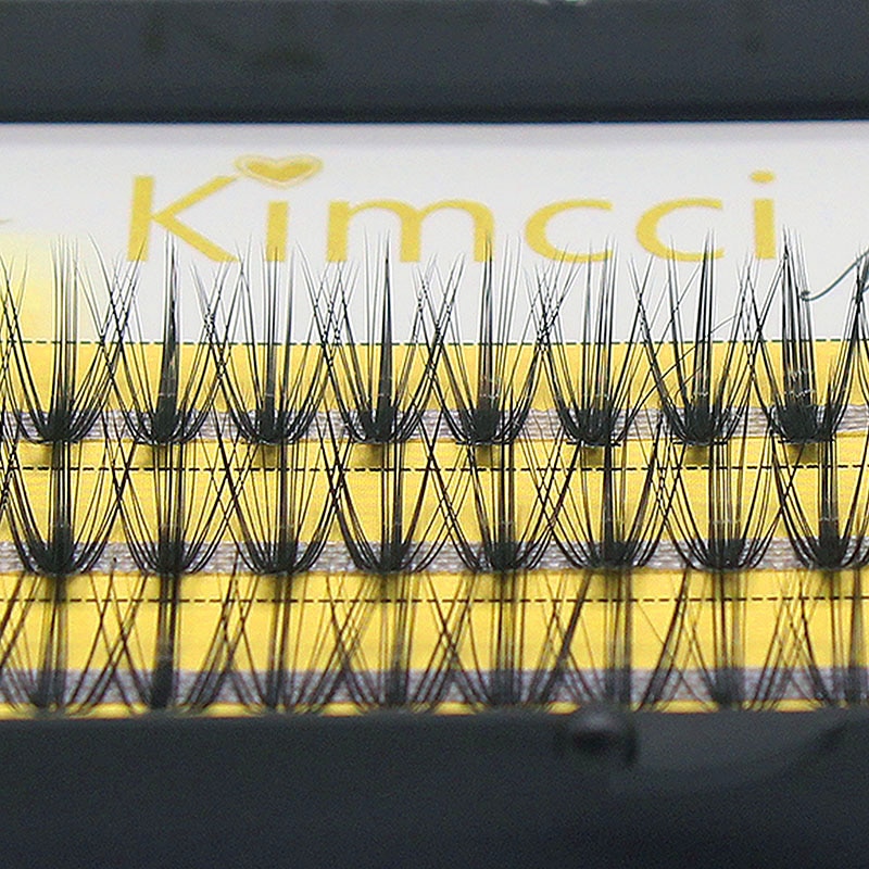 1box big capacity 60 bundles 20D Eyelash Extensions 0.07mm Thickness Mink Strip Eyelashes Individual Lashes Natural Style