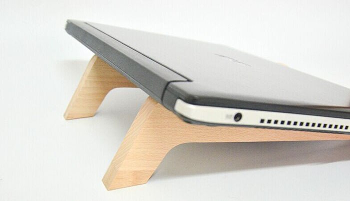 Houten Cooler Laptop Stand Voor Macbook Air Voor Macbook Pro Universele Houten Beugel