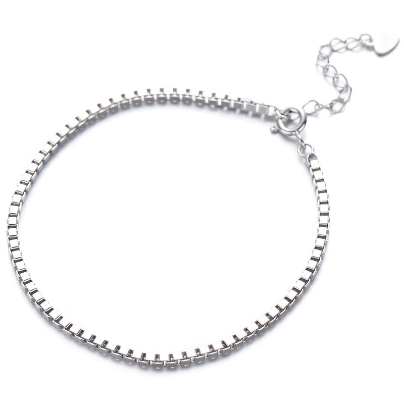 Sodrov  s925 Sterling silber klassisches Kasten-Armbinde silberarmband für damen