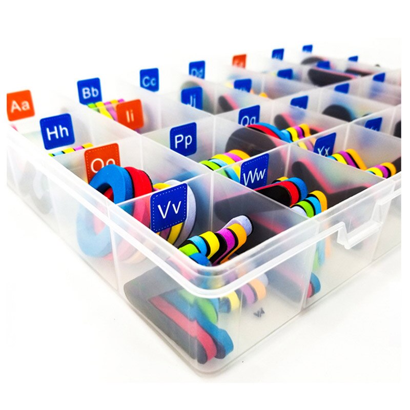 Magnetic Learning Alphabet Letters Foam Toy Sticker Set Refrigerator Stickers Learn Spelling Counting Educational Toys Xmas