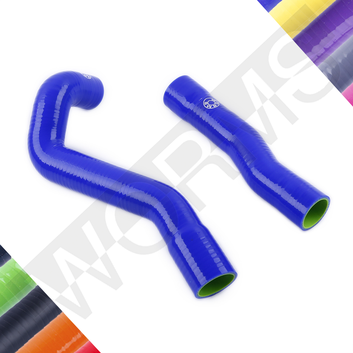 Kit de durites de radiateur en Silicone pour BMW E46 320 330 328 325 M52/M54 1999-2006 2000 2001 2002 2003 2004 2005: Blue