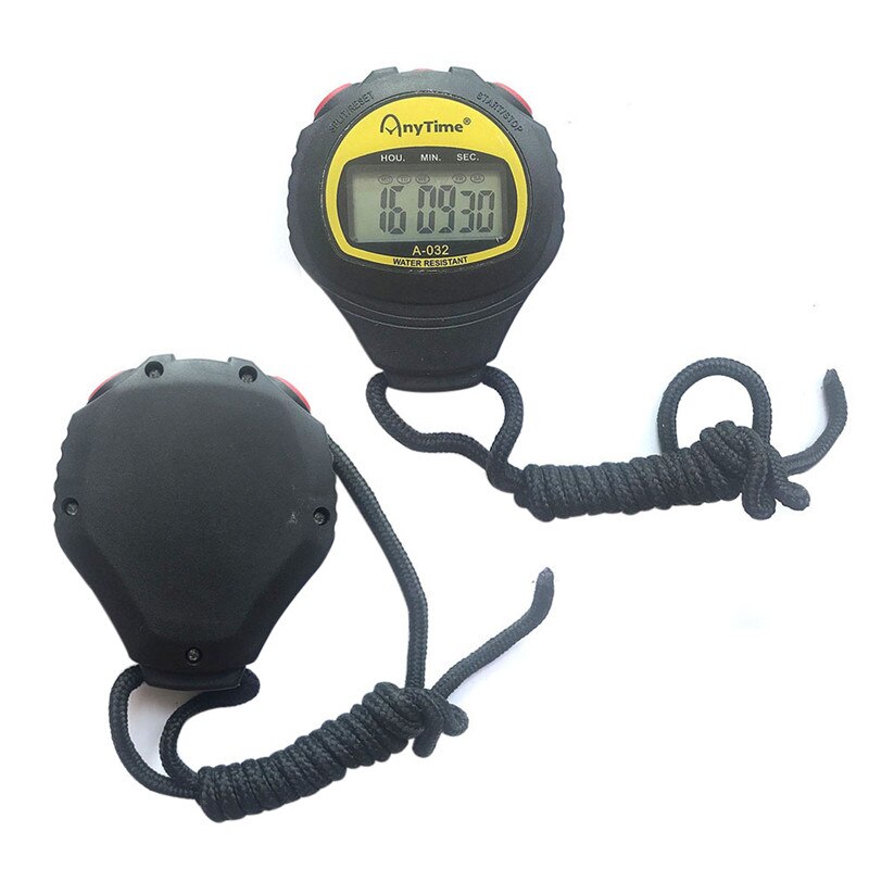 Multifunction Digital LCD Sport Stopwatch Electronic Stopwatch Chronograph Timer Counter Alarm Sport Watches Fitness Accessories