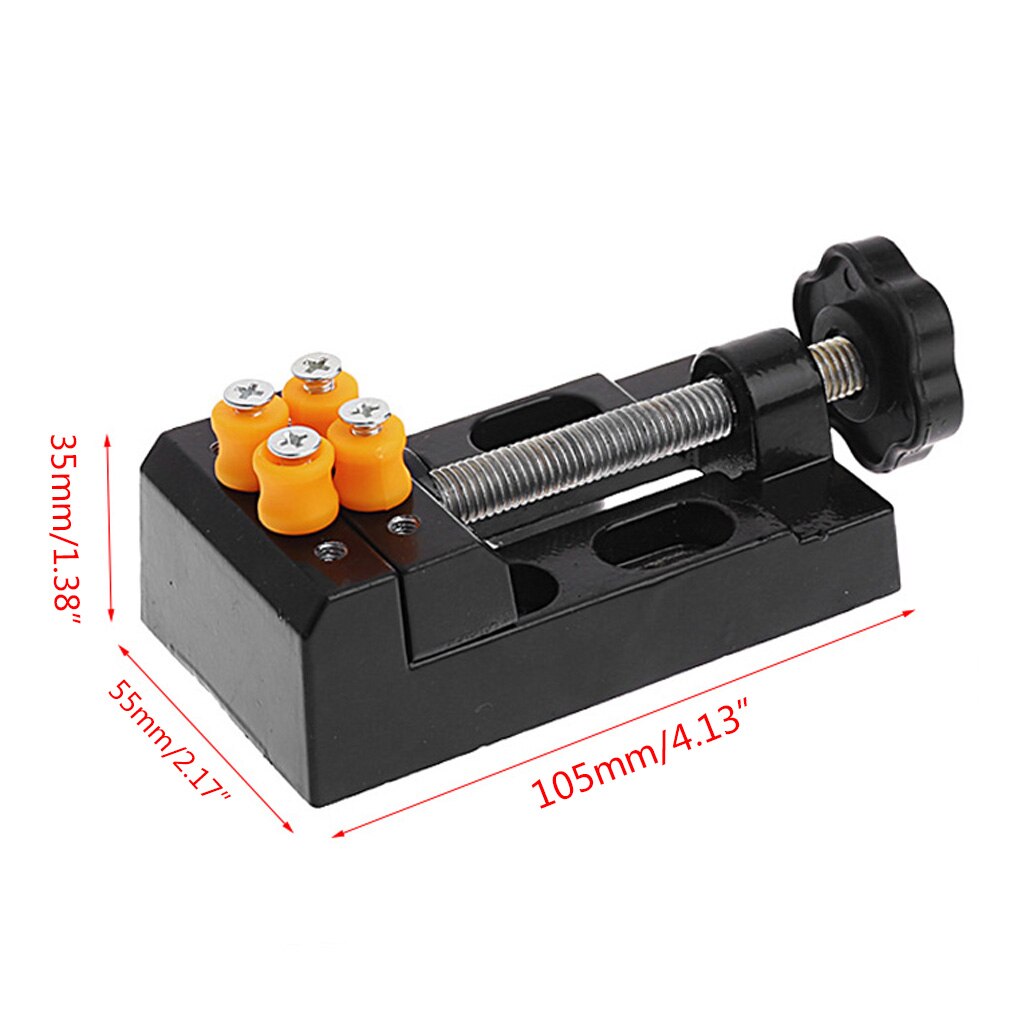 Jaw Bench Clamp Drill Press Vice Opening Parallel Table Vise DIY Sculpture Craft