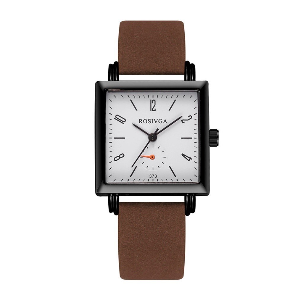 Square Dial Women Watches Life Waterproof Ladies Wrist Watch Leather Belt Wristwatches relogio feminino Quartz Watch: D