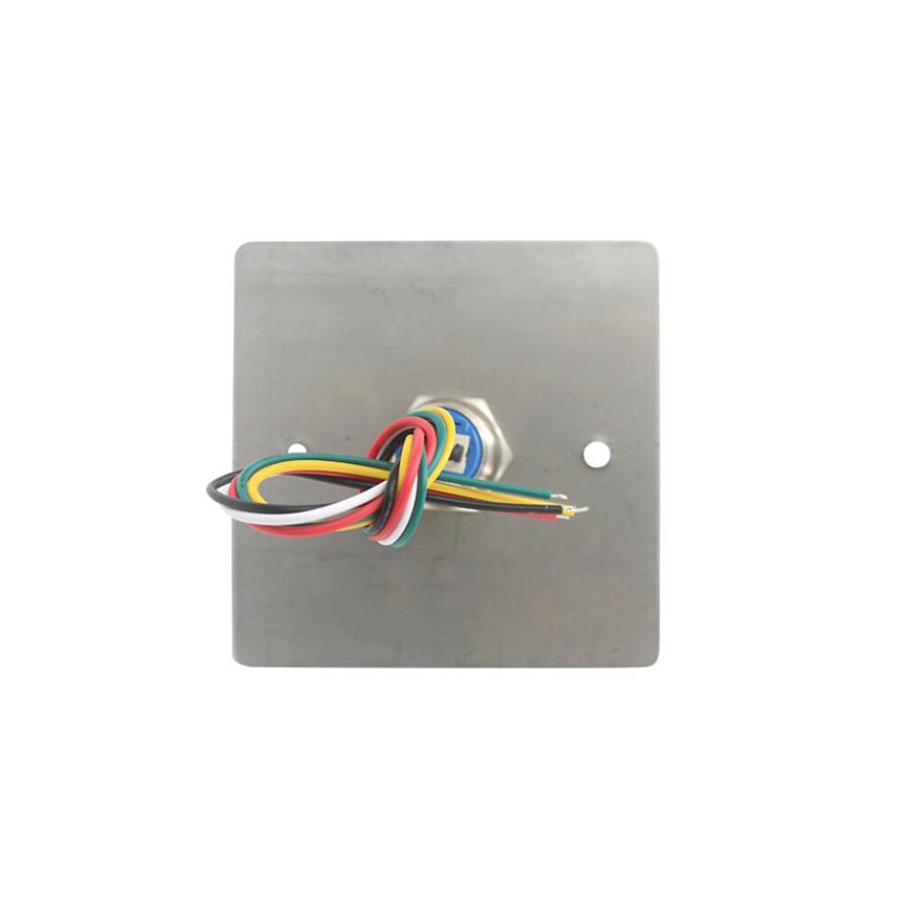 Door access control system kit NC NO COM LED stainless steel Backlight Exit Button For Door Lock Access Control System