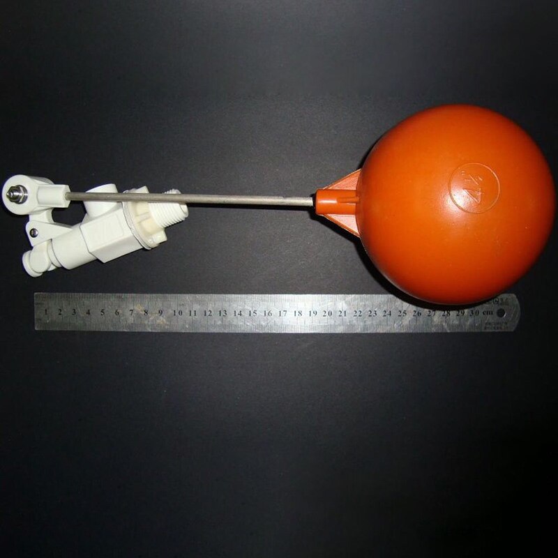 Vertical and horizontal Dual Float Valve Cold and Water Tank Floating Ball Valve Stem Flow Control Cistern 1 Pcs