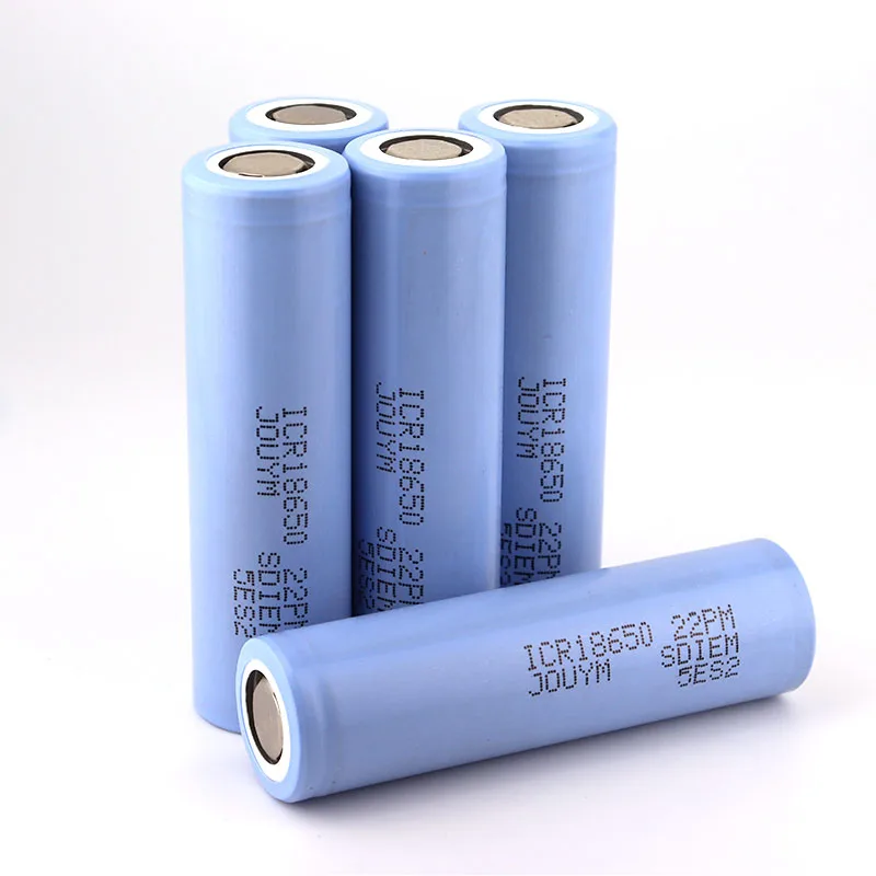 18650 Battery 2200 mAh 3.7V High Current Batteries ICR18650 22p Rechargeable Lithium Battery Power Cell