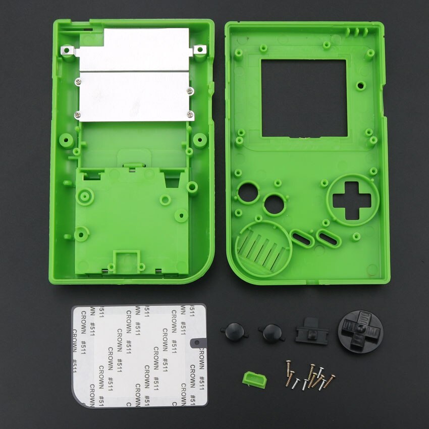 YuXi Plastic Shell Case Cover For Gameboy Classic for Nintendo GB Console Housing with screwdrivers