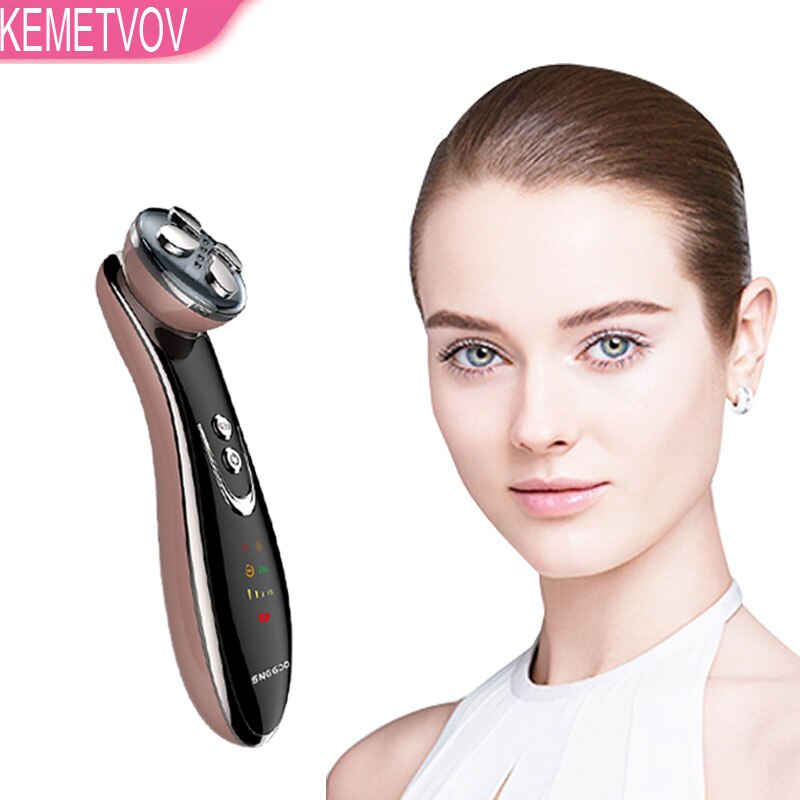 LED Photon RF Frequency Device Skin Moisturizing RF EMS Light Therapy Device Massage Beauty Care Machine