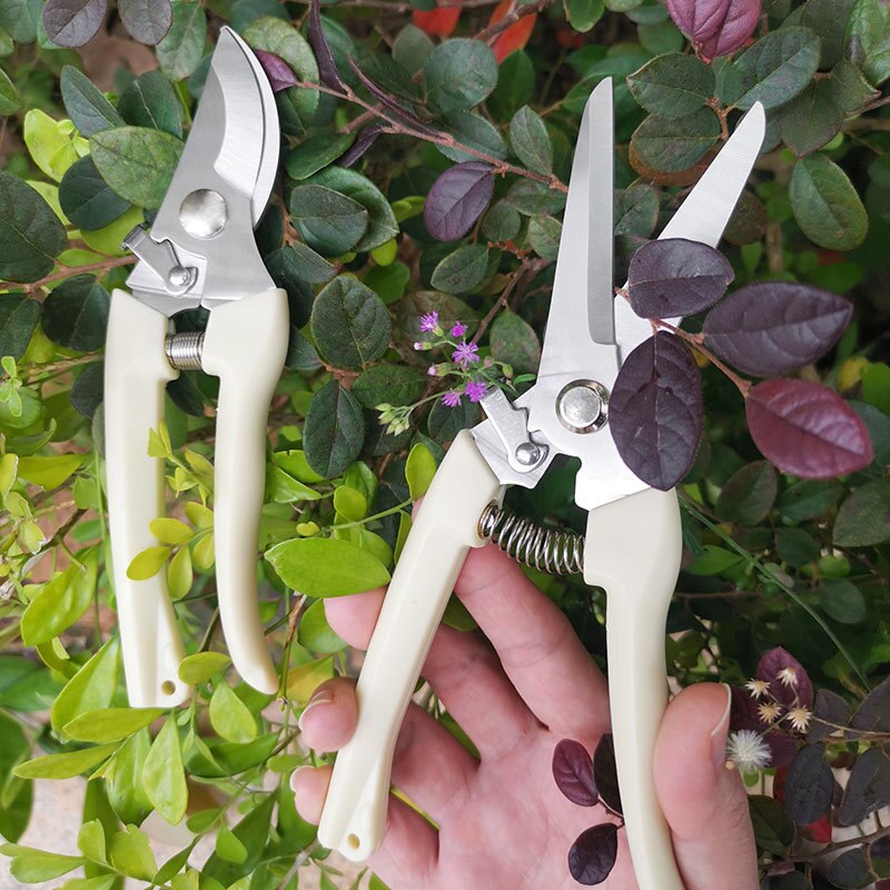 Garden Pruning Shears Stainless Steel Pruning Tools Garden Potting Shears Manual Pruning Shears Gardening Tools