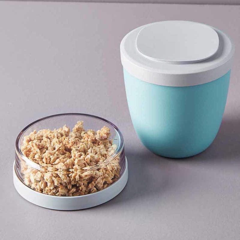 1Pcs Lunch Cup 5 Kleur Creatieve Draagbare Reizen Behoud Kom Uitje Lunchbox Yoghurt Moer Behoud Cup 700Ml eetkamer Mokken