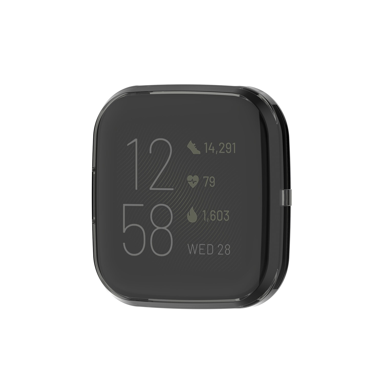 Voor Fitbit Versa 2 Ultra-Dunne Zachte Volledige Dekking Tpu Protector Case Cover Voor Fitbit Versa 2 Band Smart horloge Beschermende Shell
