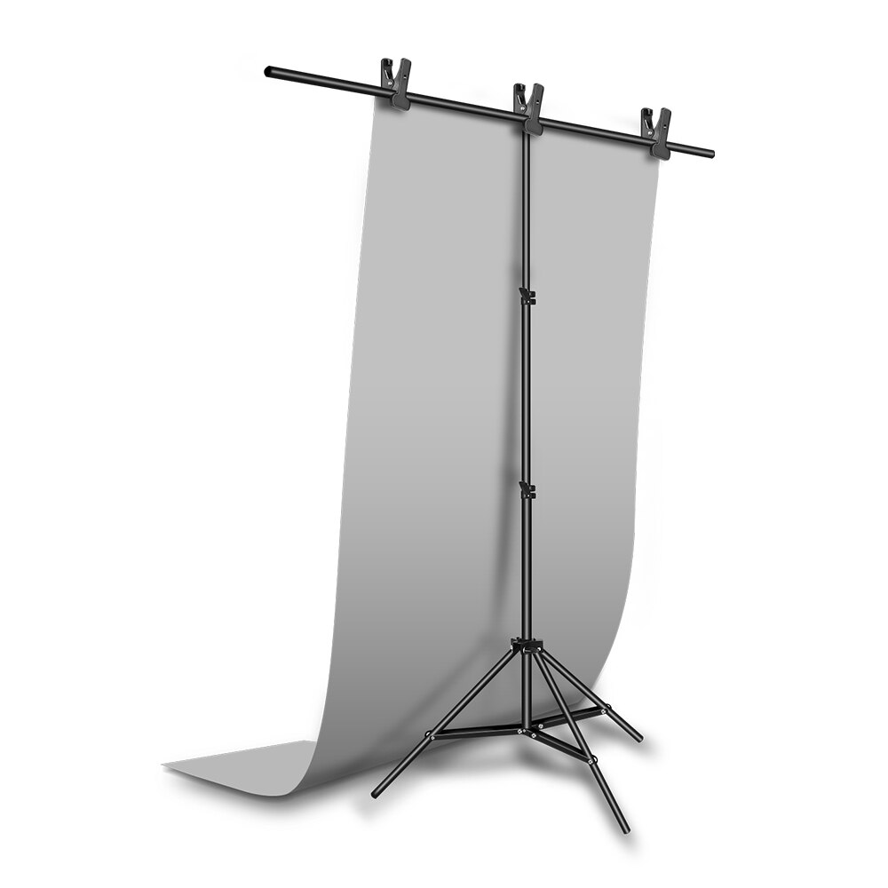 Gray 68X130cm 27*51inch Photography Backdrop Paper Matte PVC Vinyl Seamless Background Seamless Water-proof