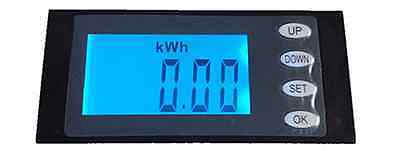 20a ac digital ledd effektmätare monitor spänning kwh tid watt energi volt ammeter