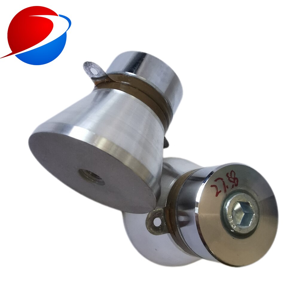 28khz/100w Ultrasonic Transducer Power Output P8 Industrial Piezoelectric Ceramic Transducer