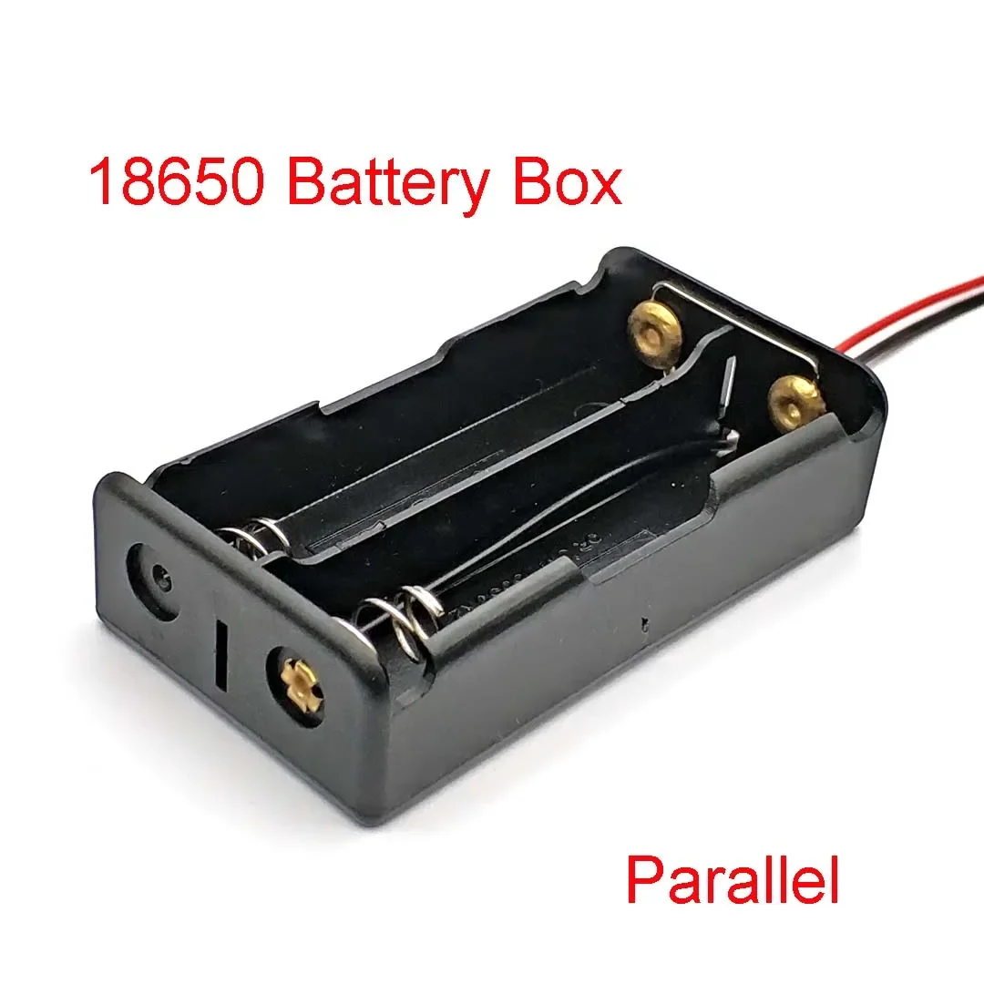 18650 Obudowy Power Bank 2 18650 Pojemnik na baterie Pojemnik na baterie 18650 Pojemnik na baterie do podłączenia równoległego / szeregowego