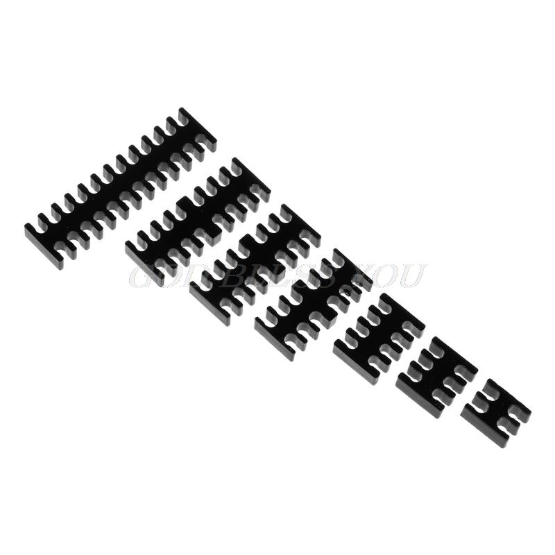 Acrylic Cable Comb Clear Dresser Set For 2mm Cables 4/5/6/8/12/14/16/24 Pin PC