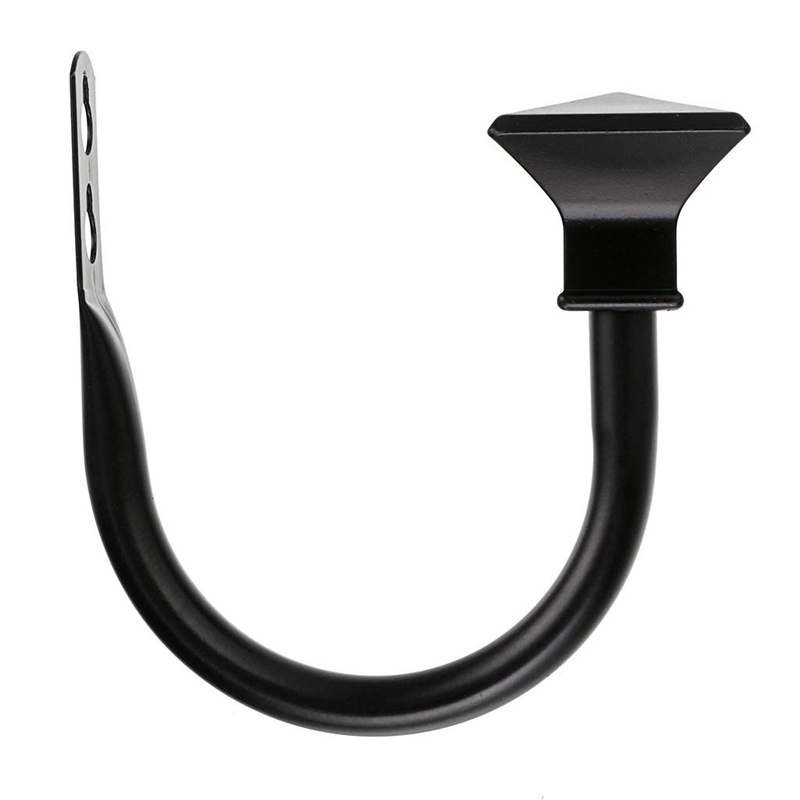 Zestaw 2 kwadratowych metalowych ozdobna zasłona trzymająca plecy, naścienne okna draperie Tiebacks robić sypialni, salonu, biura w