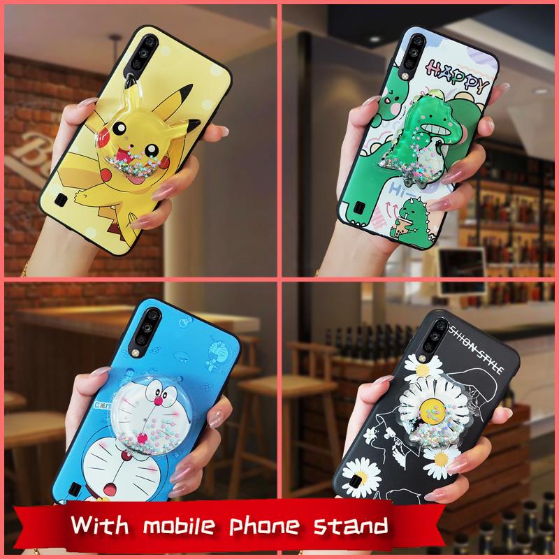 Back Cover Shockproof Phone Case Voor Zte Blade A7 Duurzaam Kickstand Voor Meisjes